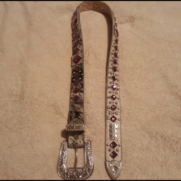 B.H.W. Western Rhinestone Belt - Picture 4 of 4